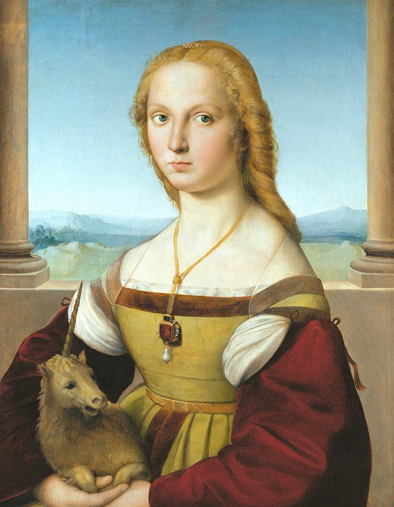 Dame a la licorne Raphael Les Chroniques de l'Art Dame a la licorne Raphael Les Chroniques de l'Art